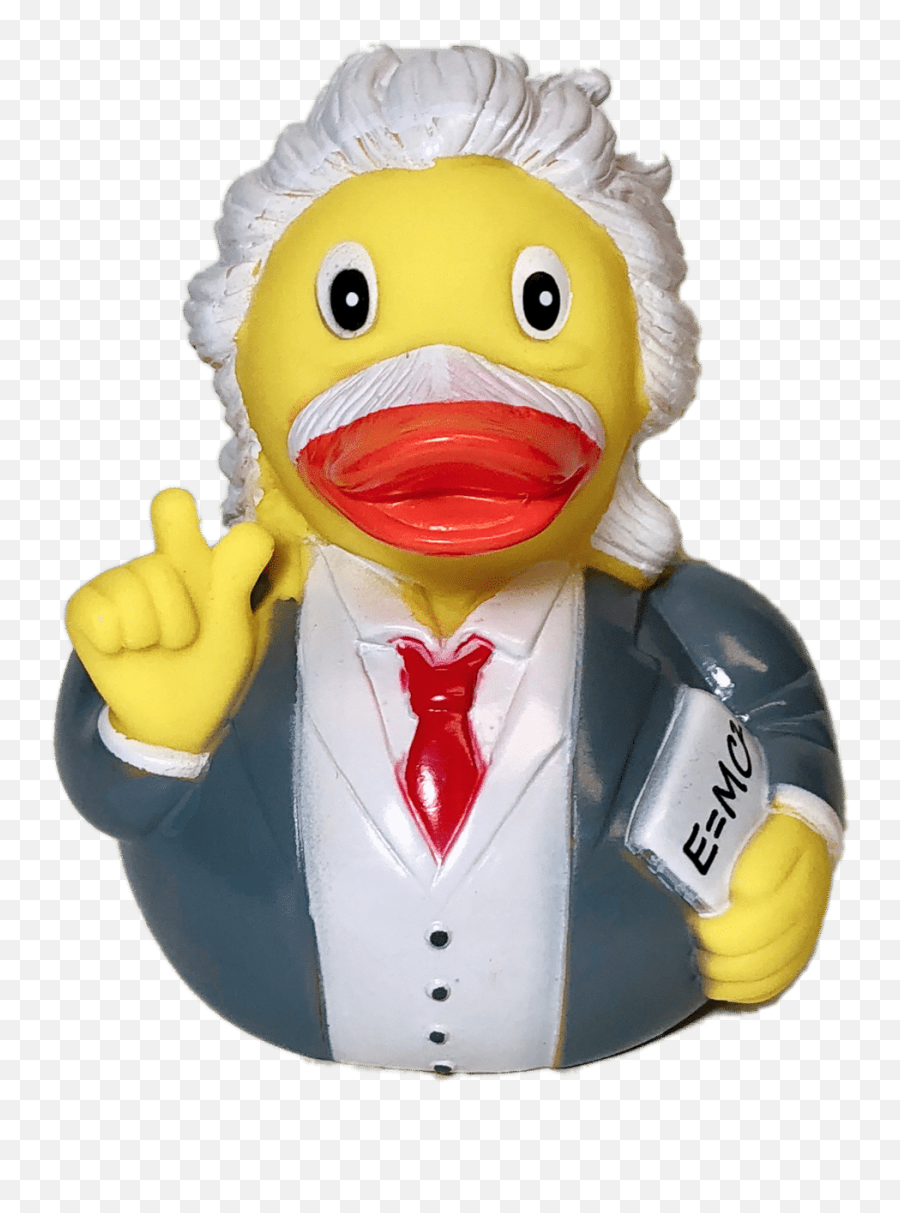 Albert Einstein Rubber Duck - Rome Duck Store Albert Einstein Rubber Duck Png,Rubber Ducky Png