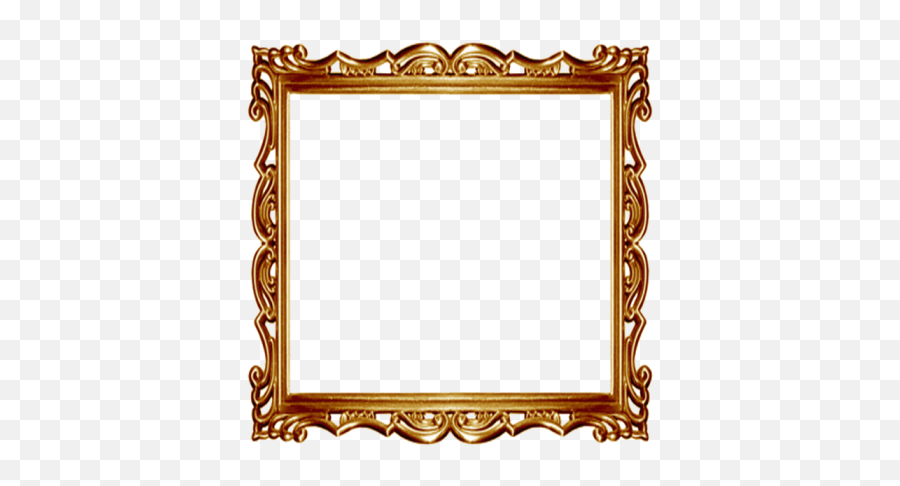Gold Border - Roblox Silver Picture Frame Png,Gold Border Transparent