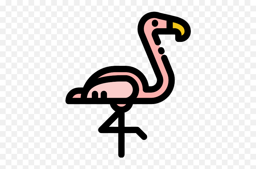 Flamingo Vector Svg Icon 11 - Png Repo Free Png Icons Icon,Flamingo Clipart Png