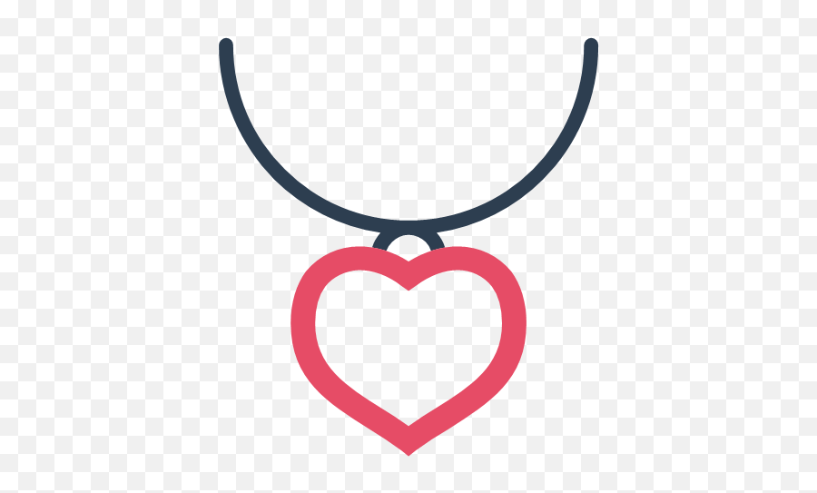 Jewelery Love Necklace Valentine Valentines Day Icon Png Logo