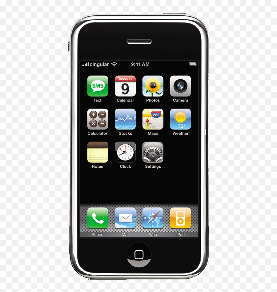 Macworld Apple Stuns Crowd With Multi - Function Iphone 1 Png,Iphone Transparent Background