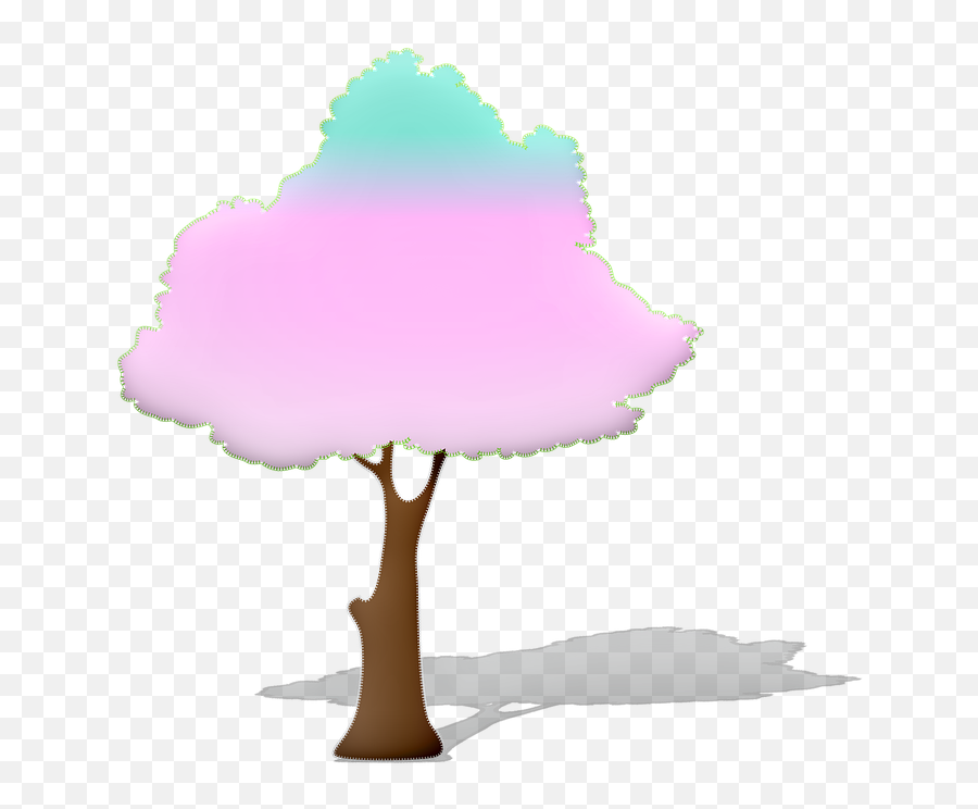 Free Photo Shadow Stitched Tree Nature Cherry Blossoms - Girly Png,Cherry Tree Png