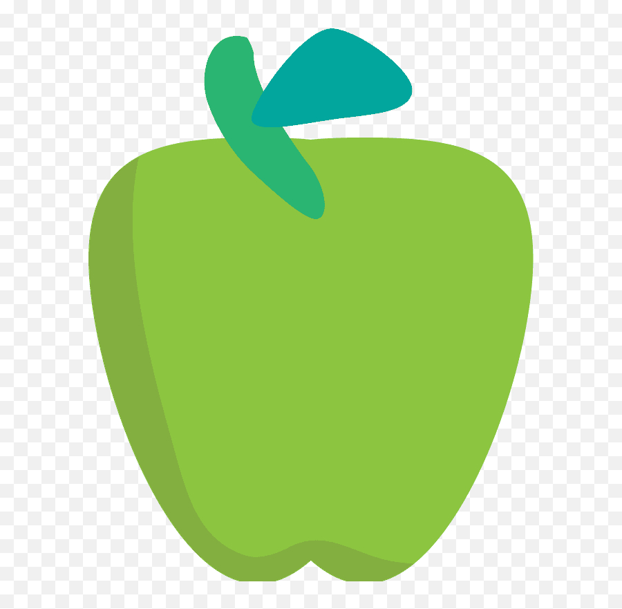 Green Apple Emoji Clipart - Fresh Png,Apple Emoji Png