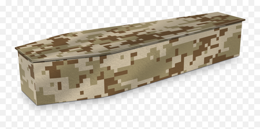 Desert Camouflage Custom Coffin Design Expression Coffins - Camouflage Coffin Png,Camouflage Png