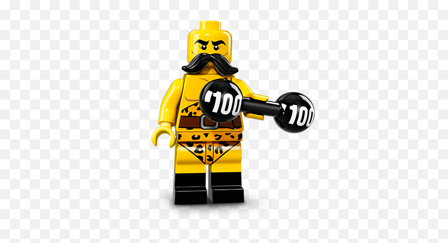 Download Lego Series 17 Strong Man Minifigure Loose - Full Lego Minifigures Series 17 Png,Lego Man Png