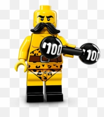 Download Lego Series 17 Strong Man Minifigure Loose - Full Lego Minifigures Series 17 Png,Lego Man Png