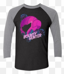 Metroid Helmet 80s Mens Triblend - Untitled Goose Game Shirt Png,Samus Helmet Png