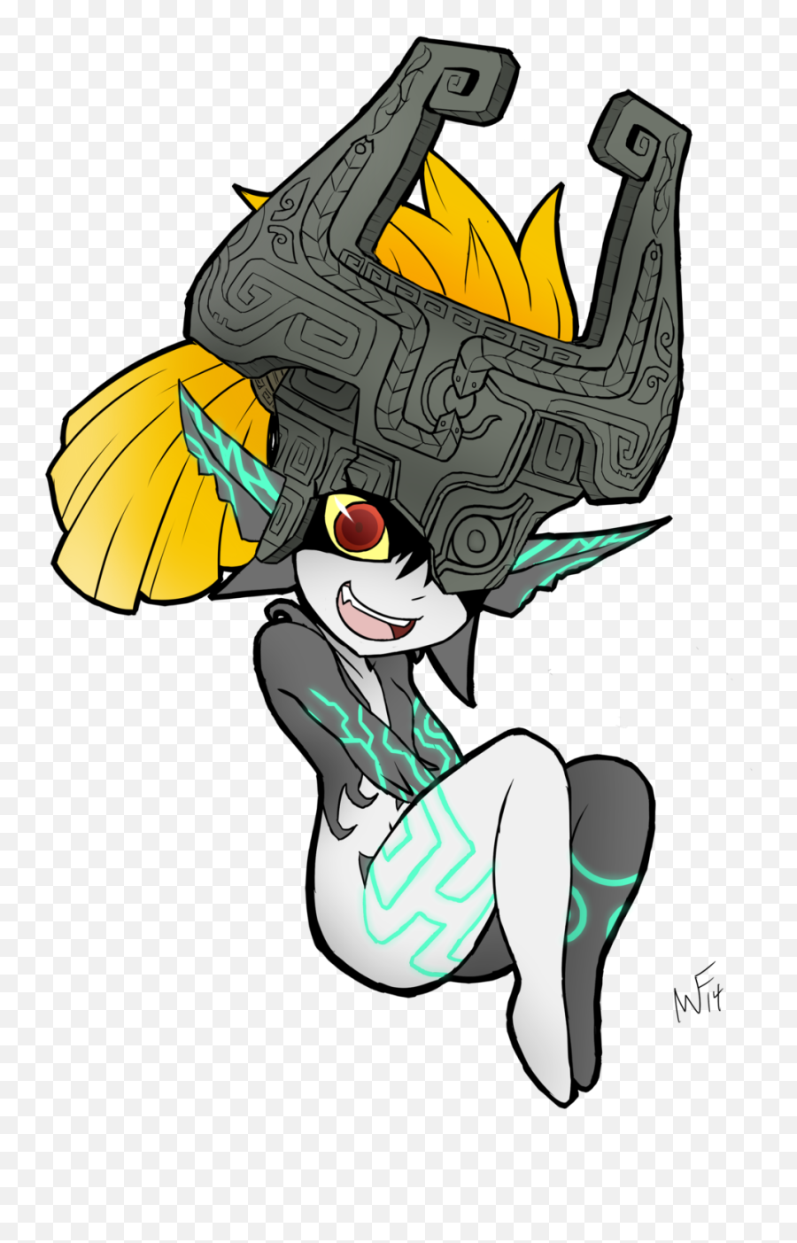 Midna Zelda Cute Transparent Png Image - Midna Legend Of Zelda Drawing,Midna Png