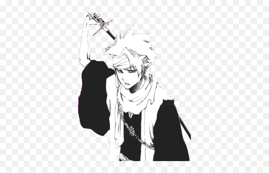 Top Bleach Anime Stickers For Android - Toshiro Hitsugaya Manga Png,Bleach  Transparent - free transparent png images 