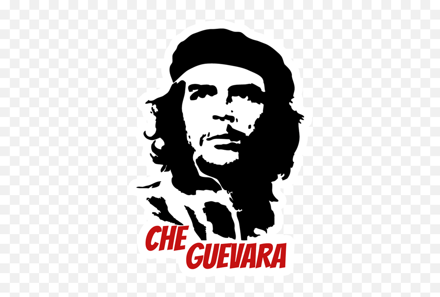 Che Guevara Sticker - Stencil Che Guevara Png,Che Guevara Png