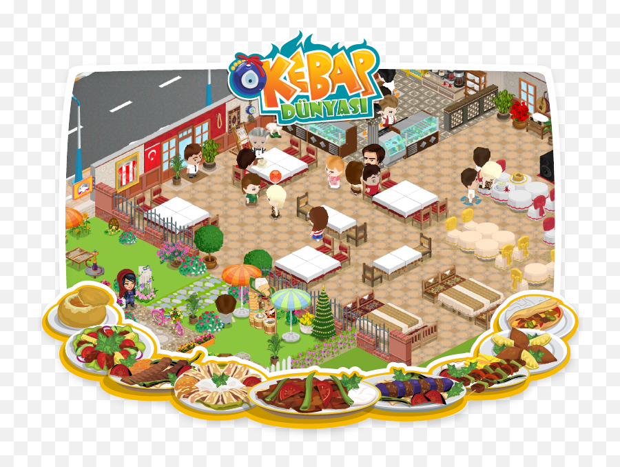 Restaurant Game Art - For Outdoor Png,Restaurant Icon Game
