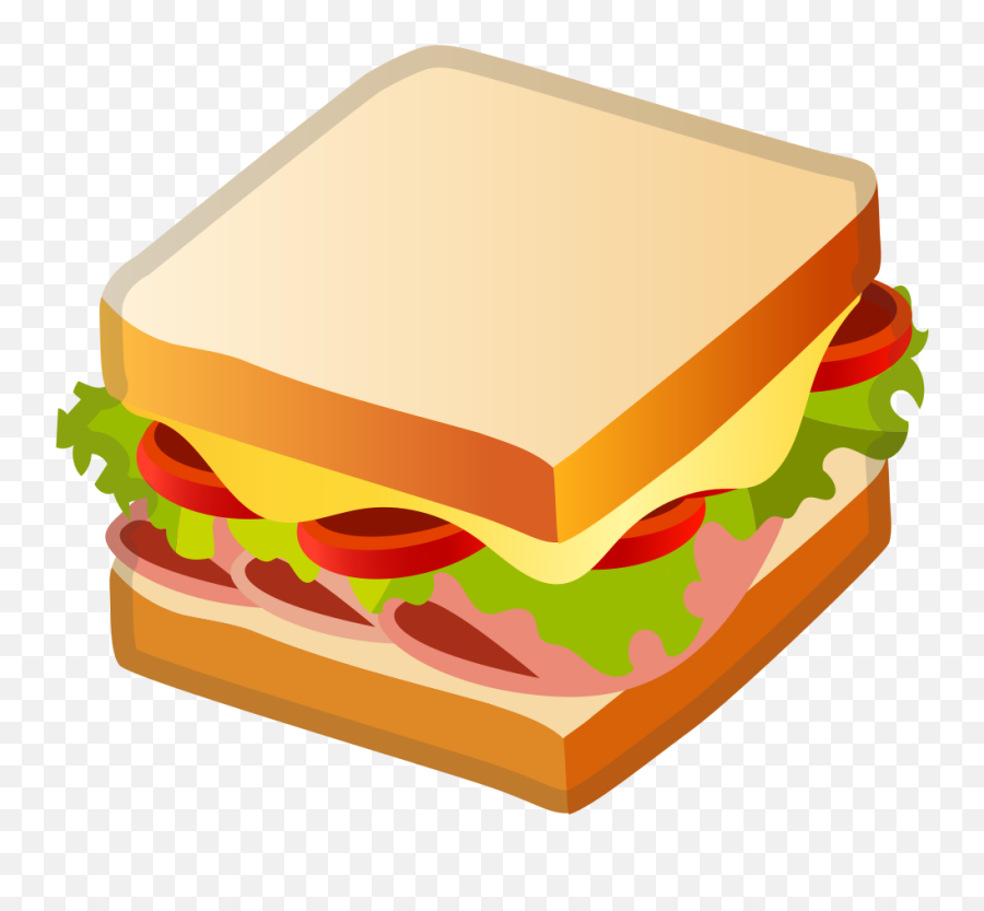 Sandwich Emoji - Emoji Sandwich Png,Sandwiches Png