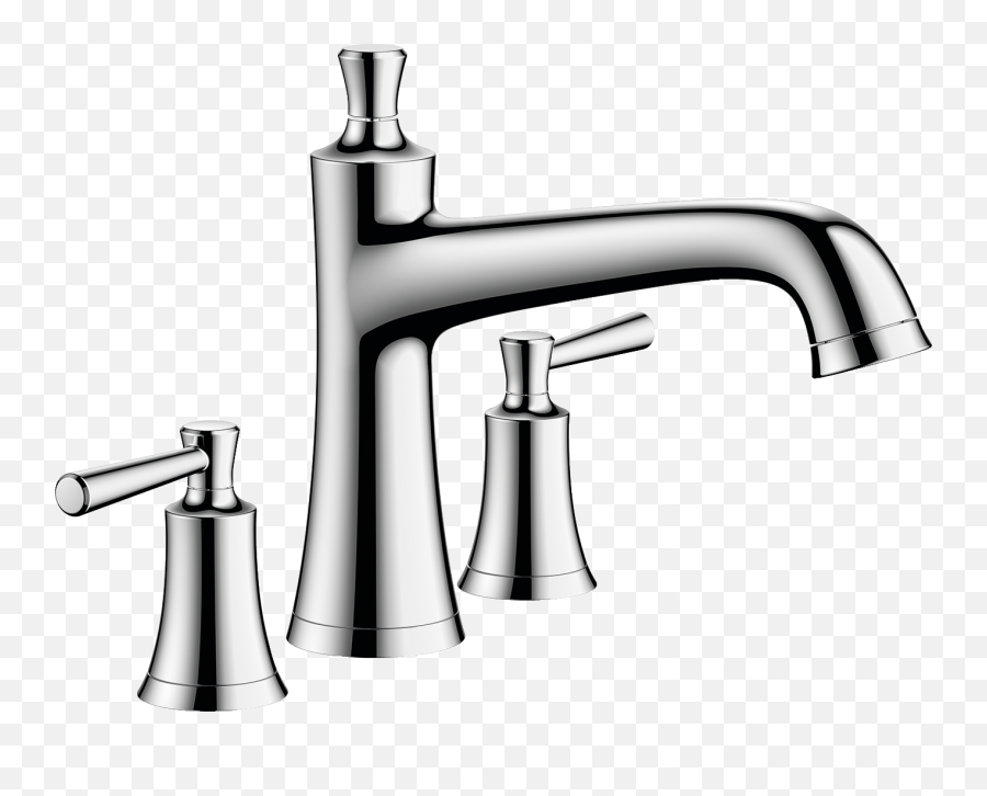 Joleena Bath Faucets 1 Function Chrome Art No 04776000 - Joleena 3 Hole Roman Tub Set Trim Png,Transparent Bathtub