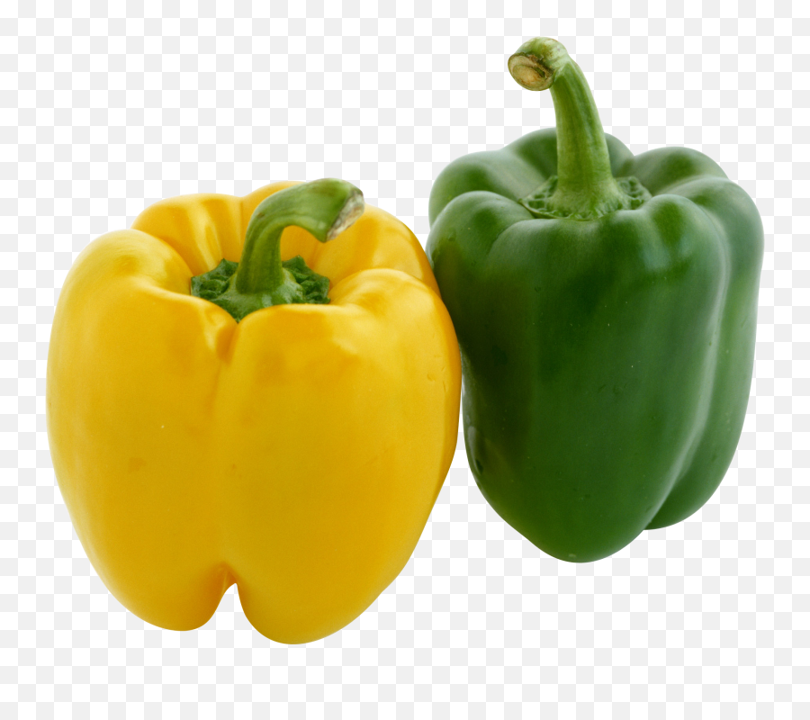 Png Transparent Pepper - Green And Yellow Capsicum,Green Pepper Png