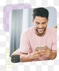 Business Eft Solutions Electronic Funds Transfer Pateno - Mobile Phone Man png
