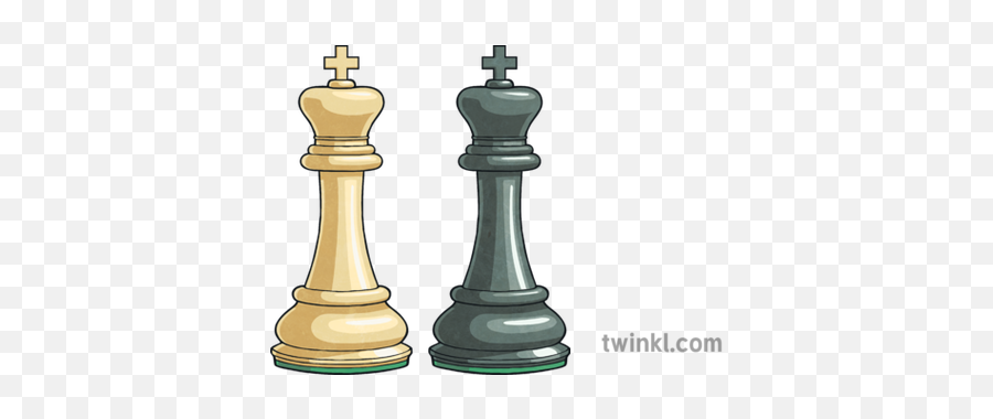 King Chess Pieces Illustration - Twinkl Chess Pieces Illustration Png,Chess Pieces Png