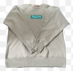 Download Supreme Box Logo Crewneck - Teal png