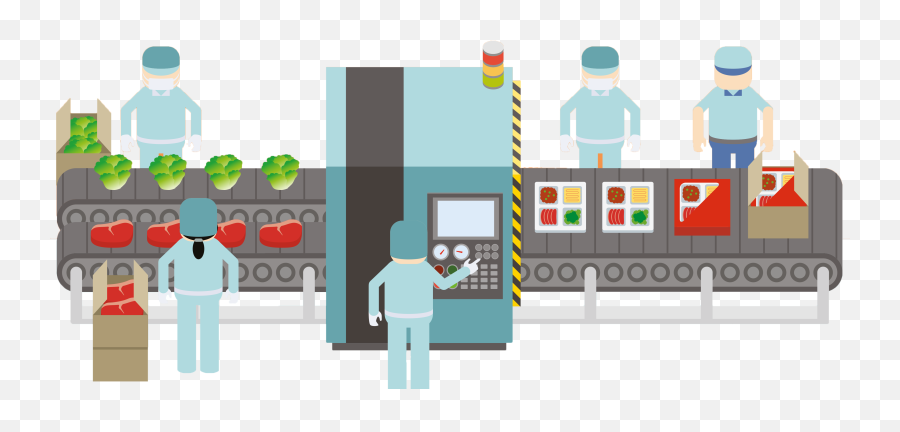 About The Project - Food And Beverage Company Cartoon Png,Food Processing Icon