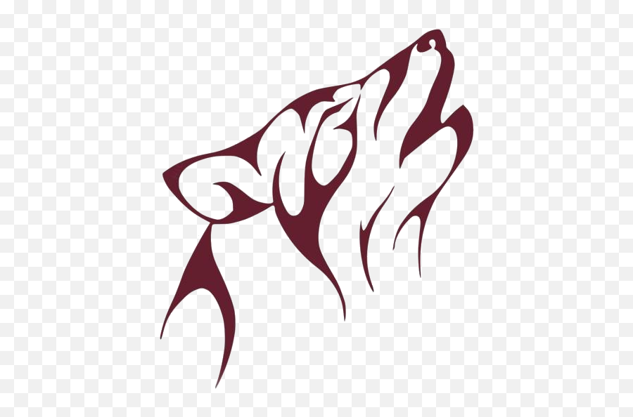 Transparent Tribal Wolf Art Icon Pngimagespics - Tatua Png,Google Drawings Icon