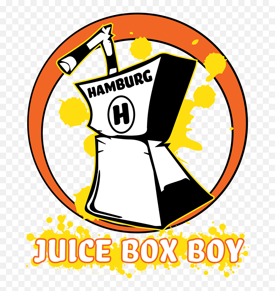 Juice Box Boy Hamburg Brewing Company - Clip Art Png,Juice Box Png
