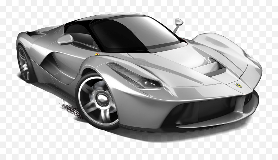 Download Toy Die - Cast Car Laferrari Sports Hot Wheels Hot Wheels Car Png White,Wheels Png