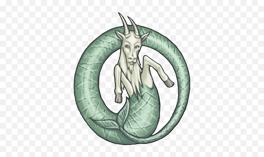 Capricorn The Water Goat Symbol Zodiac - Capricorn Water Png,Capricorn Icon