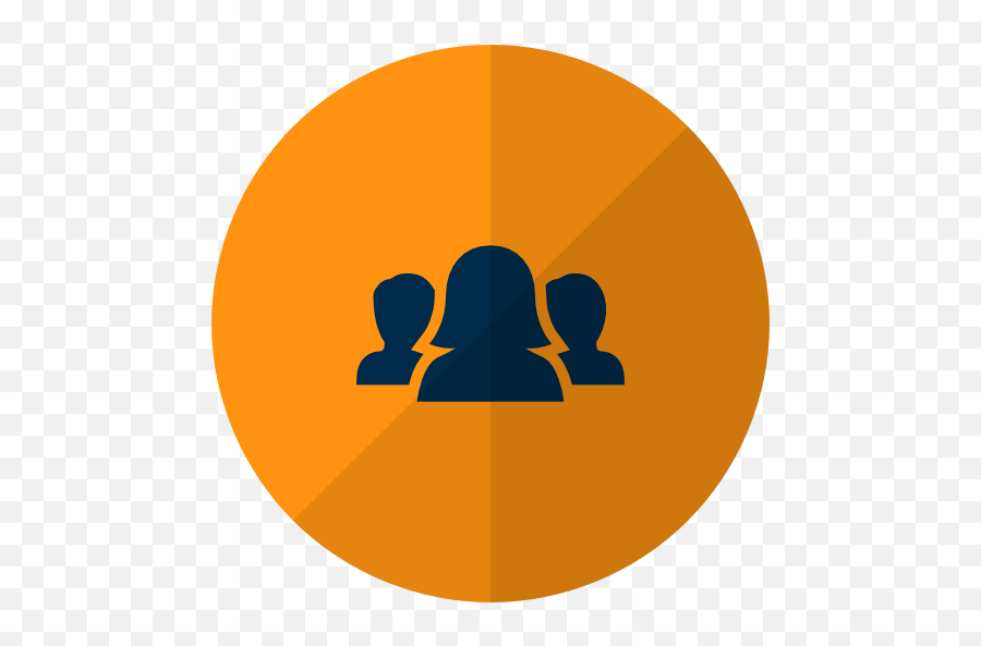 Yellow Business Meeting Free Icon - Iconiconscom Circle Png,Meeting Icon Png