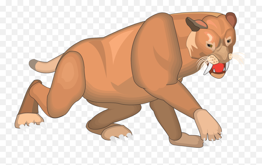 Cat Like Ancient Carnivore With Big Sharp Teeth And Claws - Felidae Png,Catlike Icon