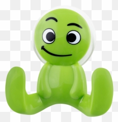 Suction Hook - Buddy Face Red Pylones Happy png