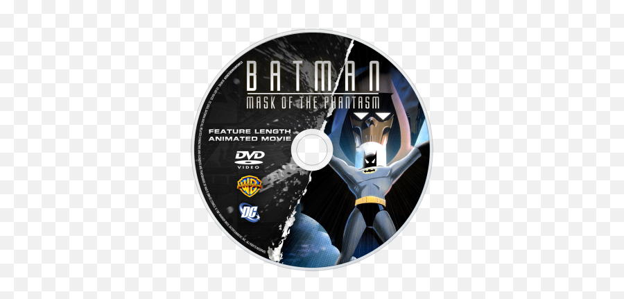 10 Batman Mask Of The Phantasm Images - Image Abyss Batman Vs Dracula Dvd Png,Batman Mask Transparent