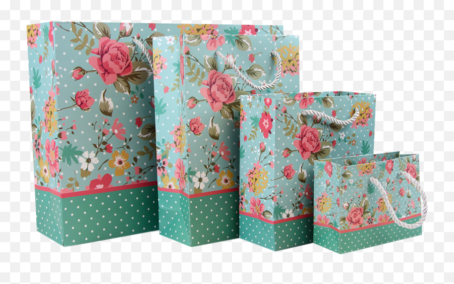 Floral Gift Bag - Floral Design Png,Gift Bag Png