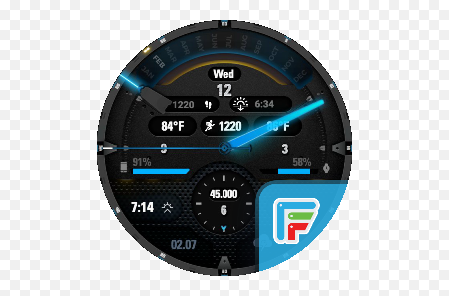 Facer Watch Faces - Apps On Google Play Wutronic Odin Watch Face Png,Lg G2 Icon Gallery