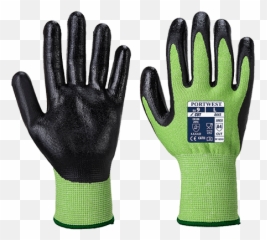 Green Cut - Nitrile Foam Portwest A645 Png,Foam Finger Png