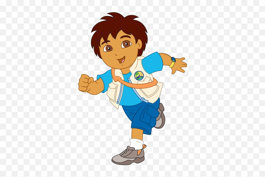Download Diego Cartoon Characters Dora The Explorer Png - Go Diego Go,Dora Png