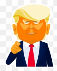 Sticker Maker - Trump Toon png