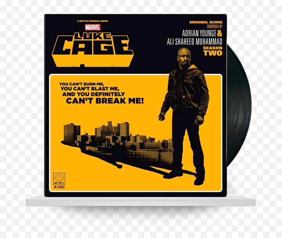 Download Hd Season 2 - Luke Cage Season 2 Soundtrack Adrian Younge Ali Shaheed Muhammad Luke Cage Original Soundtrack Png,Luke Cage Png