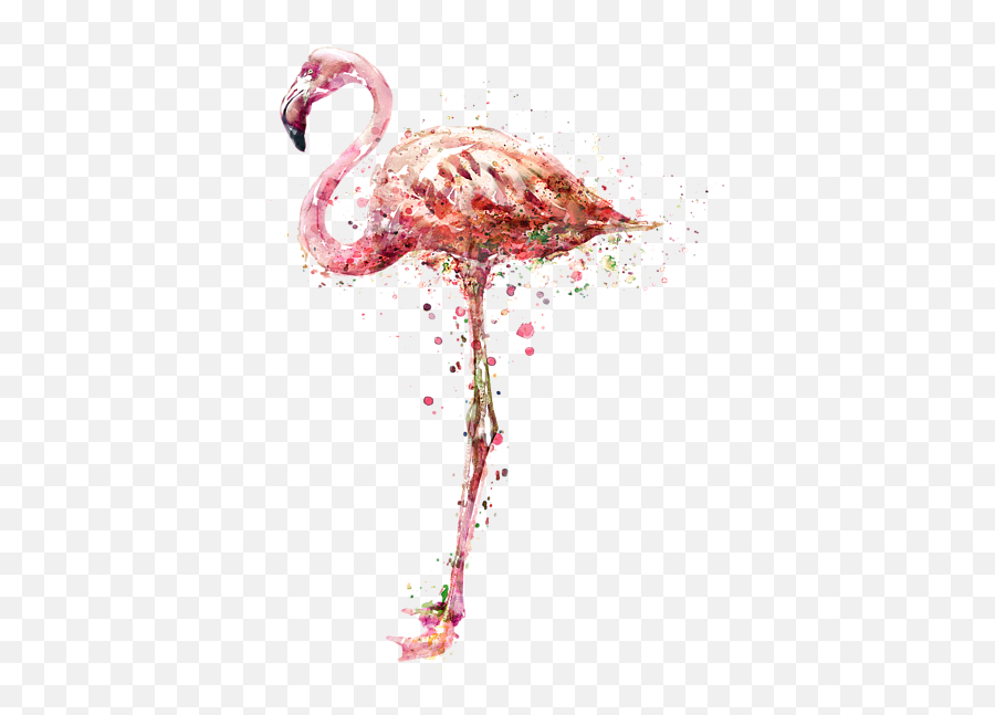 Flamingo Water Paint Transparent U0026 Png Clipart Free Download - Flamingo Watercolor Painting,Flamingo Transparent Background