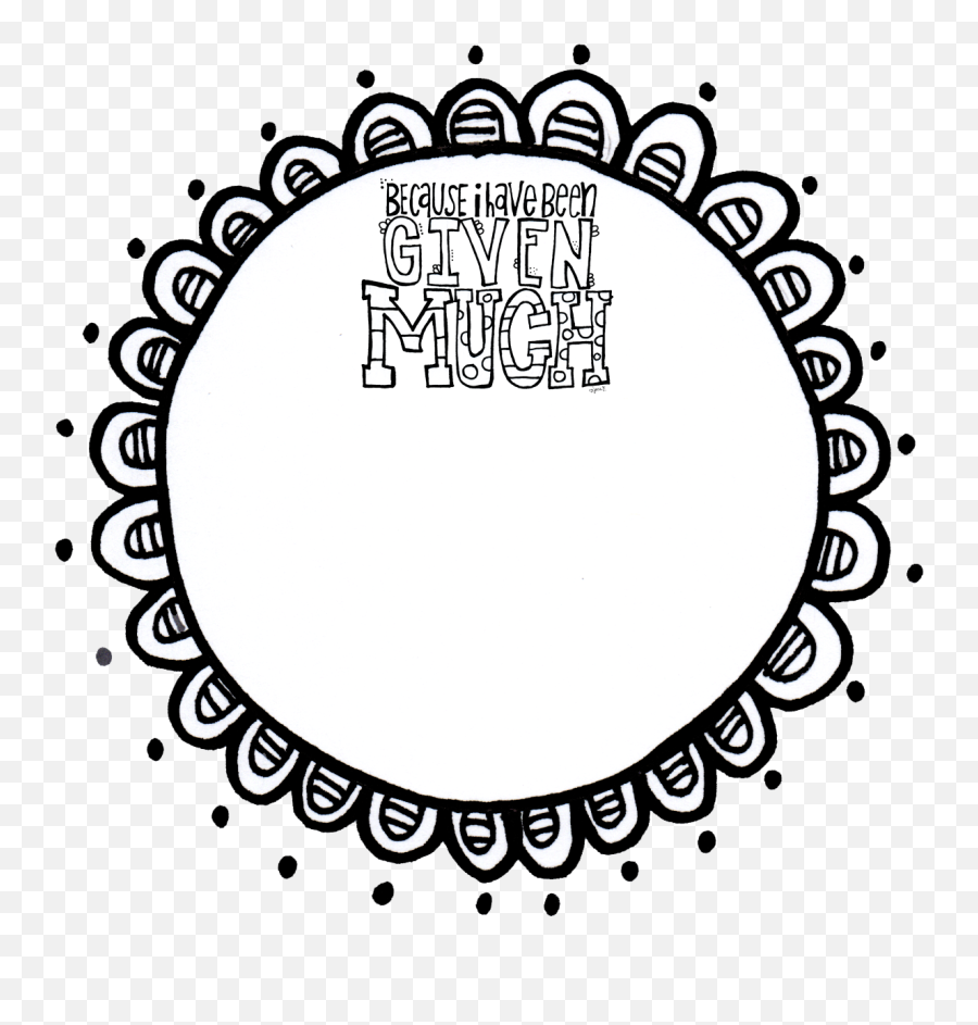 Free Doodle Circle Cliparts Download Clip Art - Iit Madras Gate 2019 Png,Chalkboard Frame Png