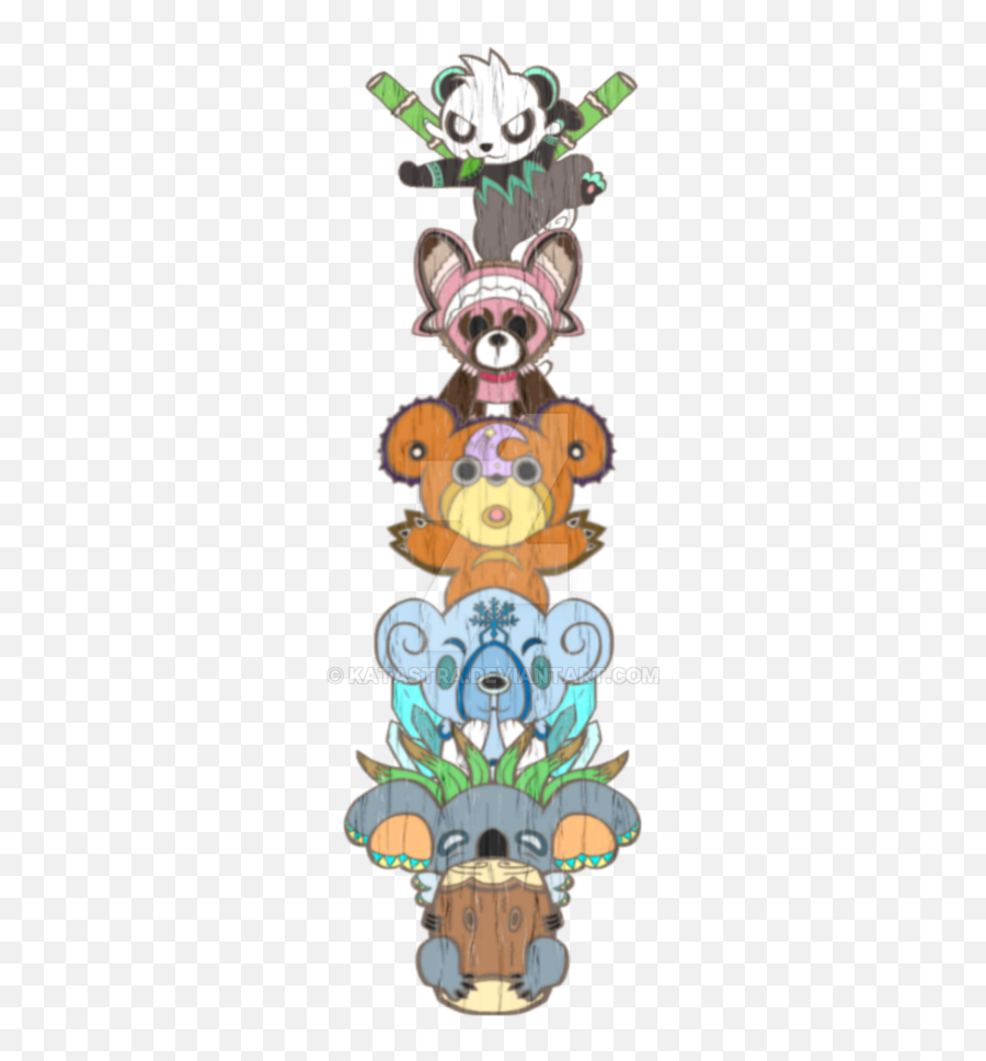 Grasshopper Clipart Totem Pole Picture 1257888 - American Totem Pole Pokemon Png,Totem Pole Png