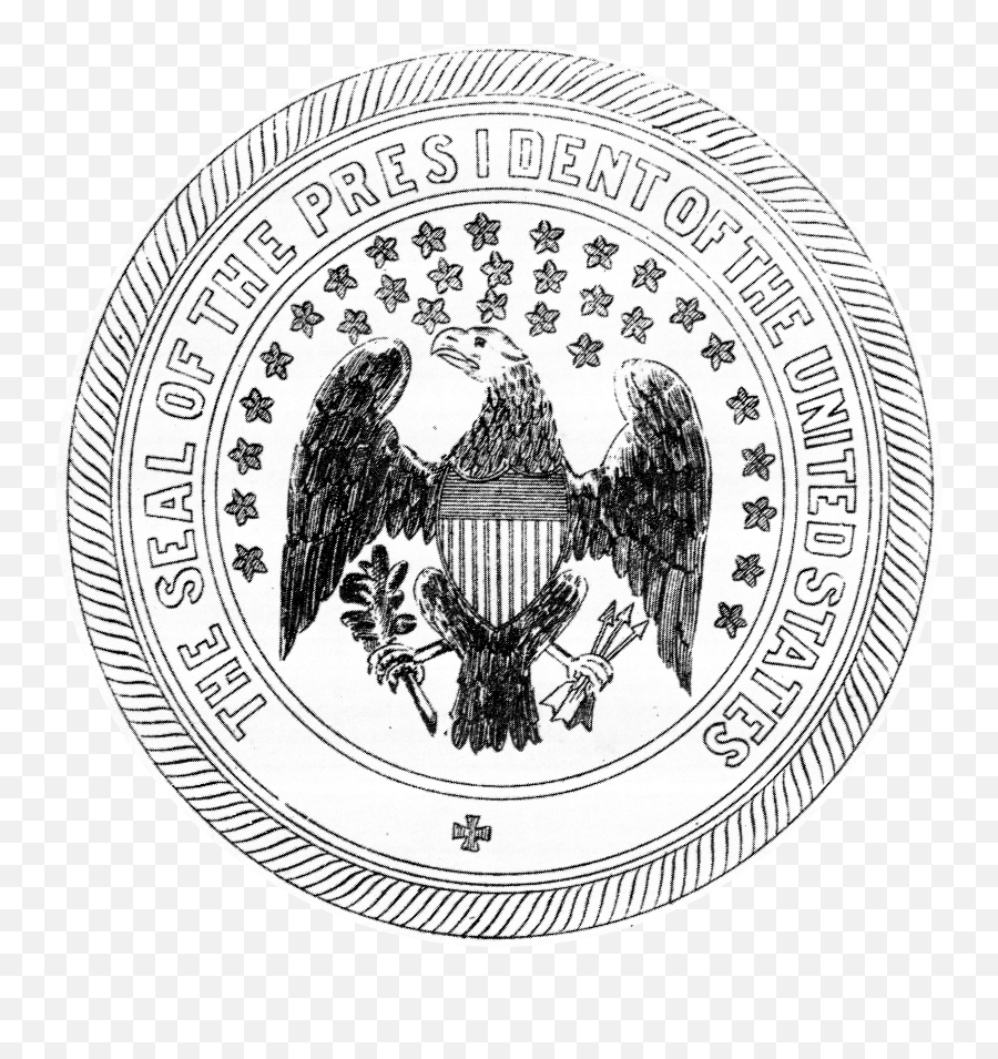 Us Presidential Seal 1850 - Sagi Ramakrishnam Raju Engineering College Png,Presidential Seal Png