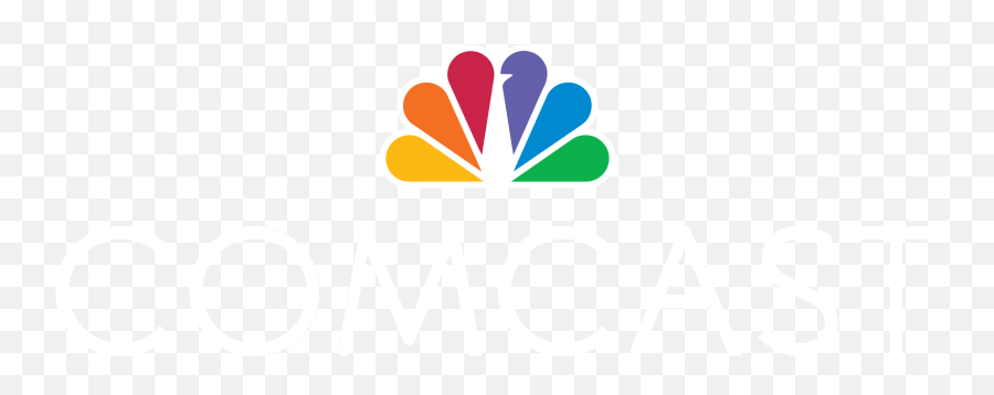 Nbc Comcast Logo White - Comcast Business Png,Nbc Logo Transparent
