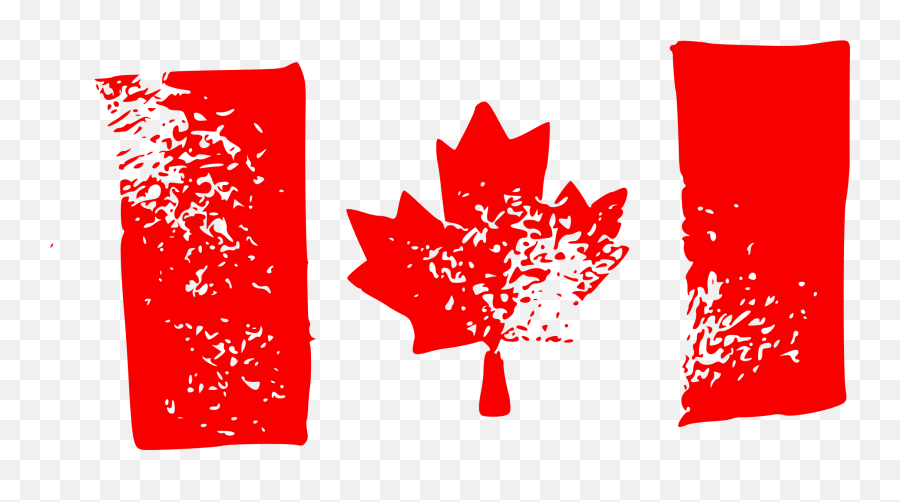 Grunge Flag Of Canada Transparent - Canada Flag Badge Png,Canada Flag Transparent
