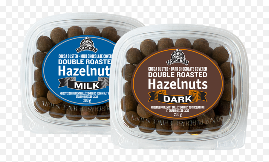 Farm Boy Chocolate Covered Double Roasted Hazelnuts - Chocolate Png,Hazelnut Png