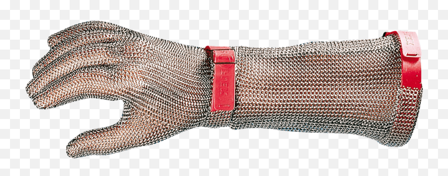 Download Hd Chainmail Butcher Glove - Ferret Transparent Png Guanto Lungo Acciaio Da Macellaio,Chainmail Png