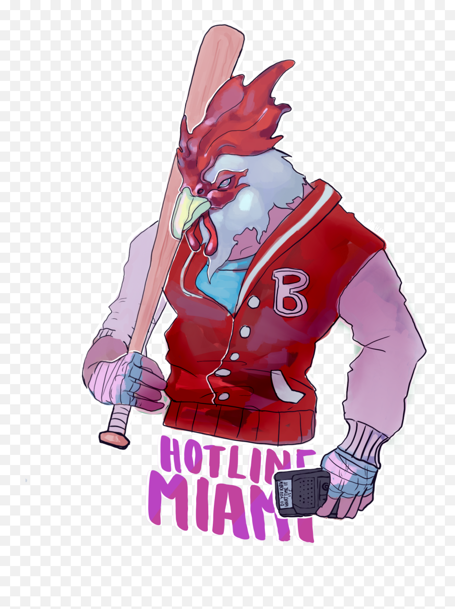 Hotline Miami Jacket Niishin In 1040709 - Png Fanart Hotline Miami Jacket,Miami Png