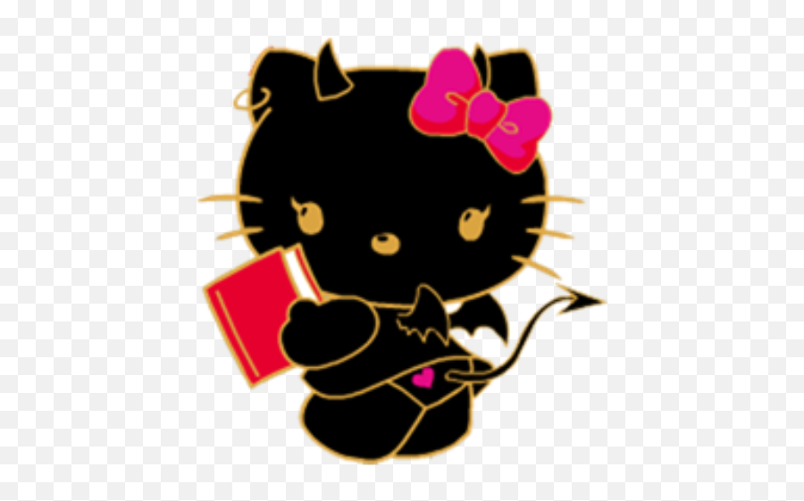 Download Hd Evil Hello Kitty - Png Transparent Demon Hello Kitty,Evil Transparent