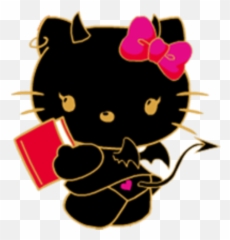 Download Hd Evil Hello Kitty - Png Transparent Demon