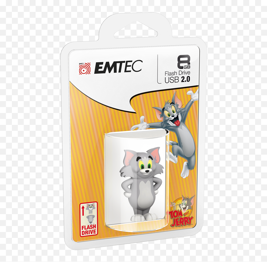 Tom U0026 Jerry Cardboard 8gb - Tom E Jerry Full Size Png Tom A Jerry Usb,Tom And Jerry Png