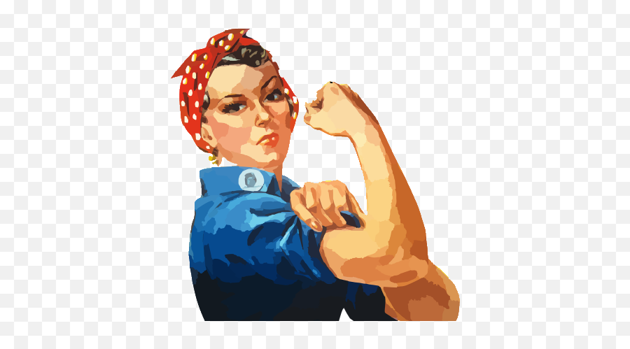Can Do It Girl Power Transparent Png - Transparent Rosie The Riveter Png,Girl Power Png