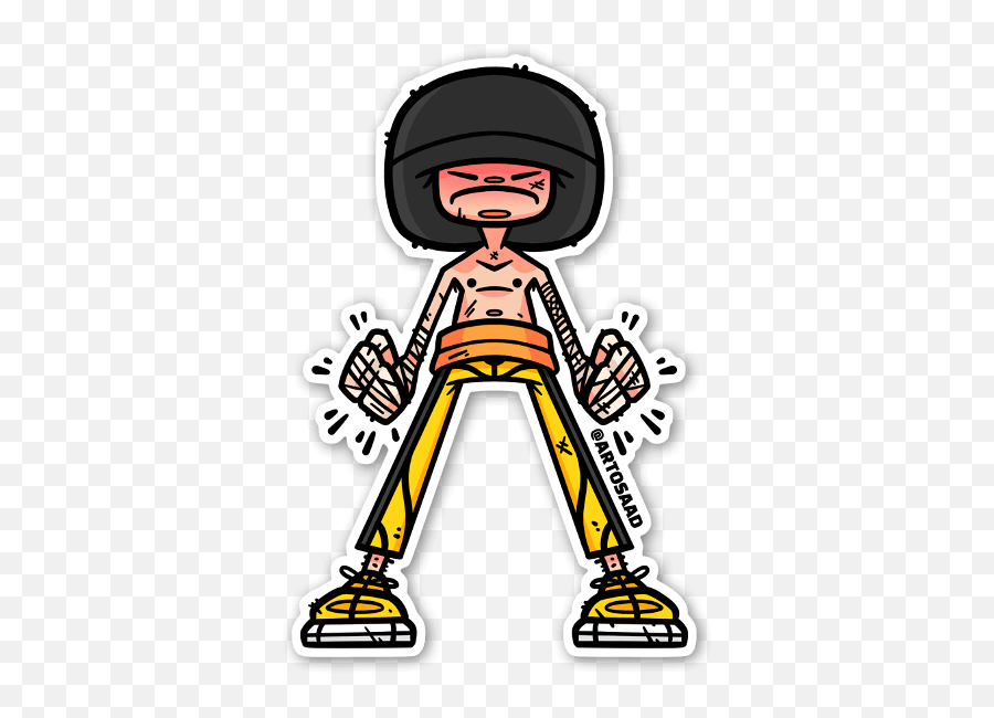 Bruce Lee - Stickerapp Illustration Png,Bruce Lee Png